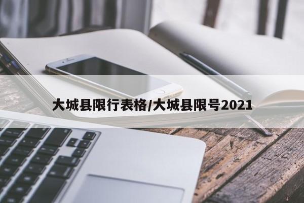 大城县限行表格/大城县限号2021